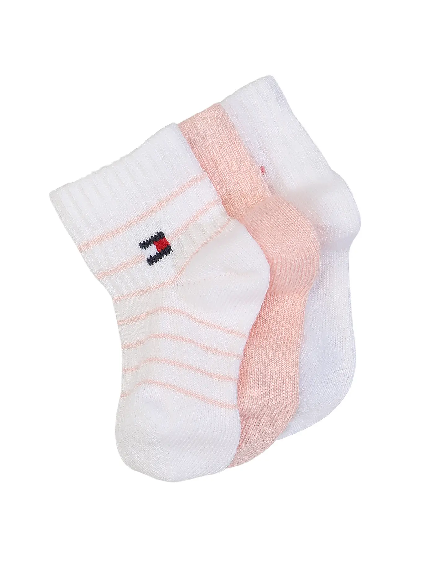 TOMMY HILFIGER | Baby Socken 3-er Pkg. | rosa